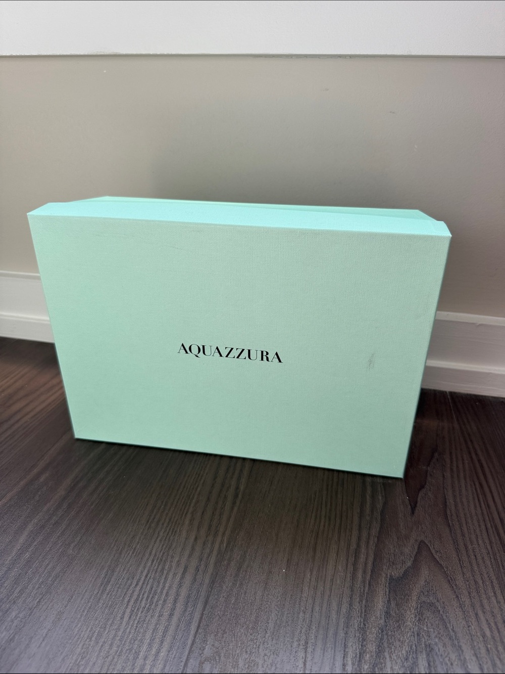 Aquazzura empty shoe box